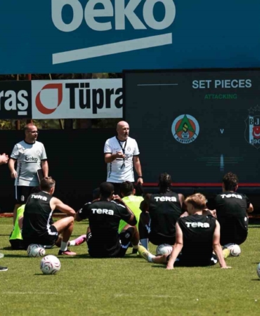 Beşiktaş, Corendon Alanyaspor maçı için hazırlıklarını tamamladı