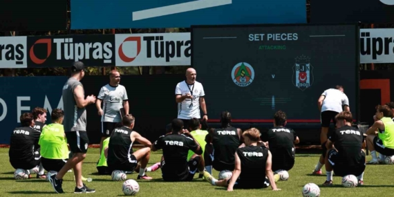 Beşiktaş, Corendon Alanyaspor maçı için hazırlıklarını tamamladı