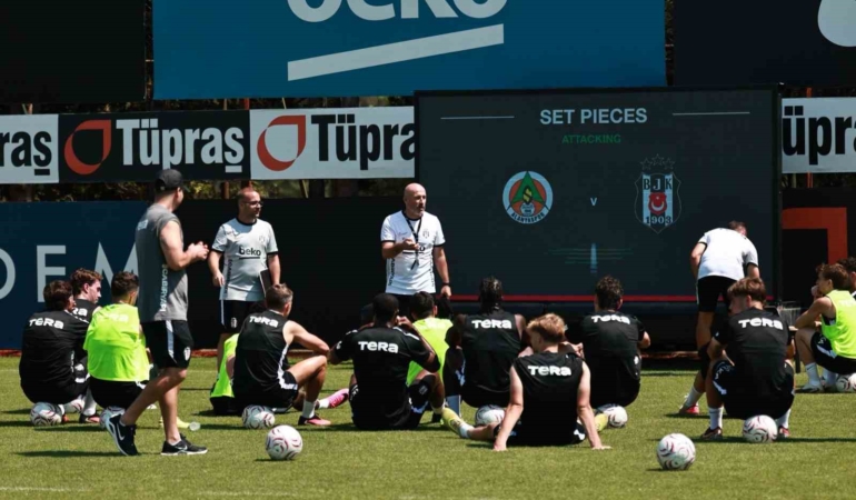 Beşiktaş, Corendon Alanyaspor maçı için hazırlıklarını tamamladı