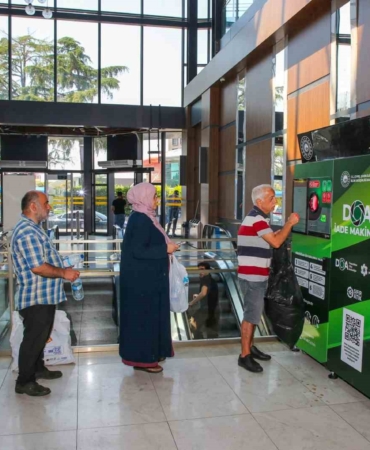 Beykoz'da Geri Dönüşüm İçin DOA Makineleri Kuruluyor