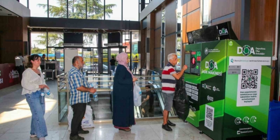 Beykoz'da Geri Dönüşüm İçin DOA Makineleri Kuruluyor