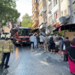 Beyoğlu'ndaki otel yangınında 17 kişi tahliye edildi