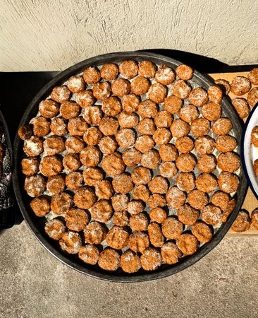 Beyşehir'de Tarhana Yapımında Son Hazırlıklar Devam Ediyor