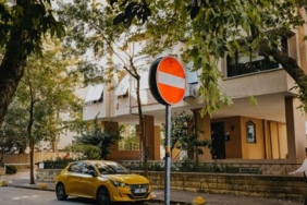 Bilecik'te Kaldırıma Park Eden Araç Sürücüsüne Tepki