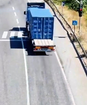 Bilecik'te drone ile trafik denetimi yapıldı