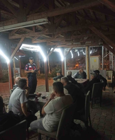 Bilecik'te köylere yangın ve dolandırıcılık uyarısı yapıldı