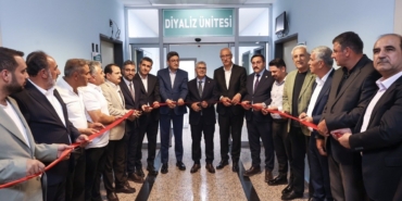 Bingöl Adaklı'da yeni diyaliz merkezi açıldı