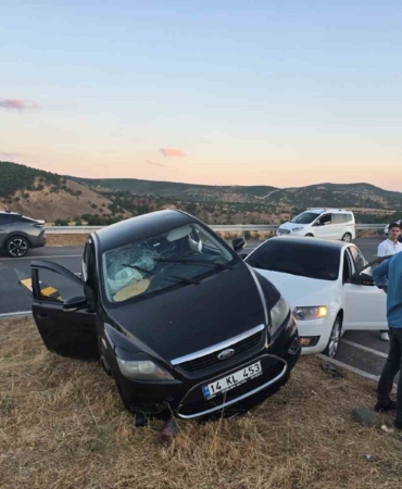 Bingöl'de trafik kazasında 3 kişi yaralandı