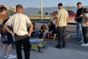 Bolu'da motosiklet ve otomobil çarpıştı, 2 kişi yaralandı