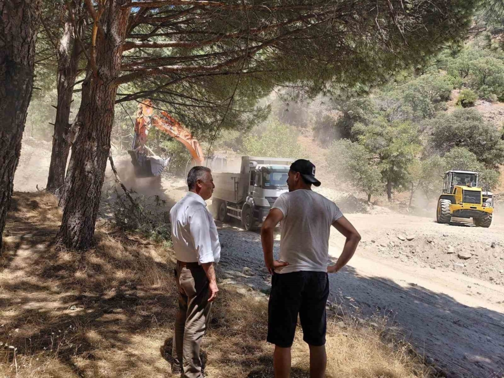 Buharkent'te atıcılık yarışması için hazırlıklar tamamlanıyor
