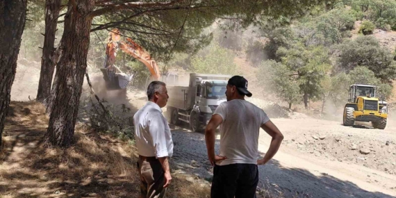 Buharkent'te atıcılık yarışması için hazırlıklar tamamlanıyor