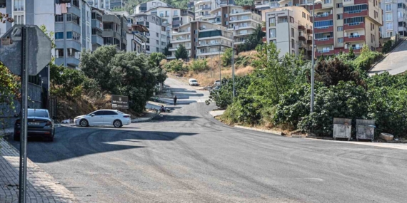Bursa Kestel'de Eğitim Caddesi Yenilendi