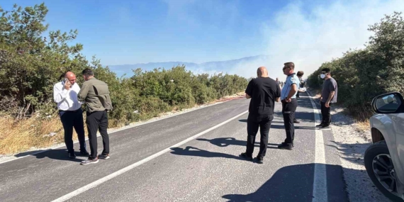 Bursa Orhangazi'de Yangın Çıktı, Ekipler Müdahale Ediyor