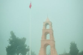 Bursa'da gençler şehitlikte temizlik çalışması yaptı