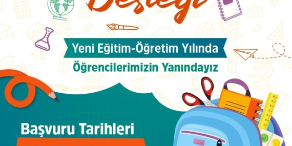Bursa'da öğrencilere kırtasiye desteği başvuruları başladı