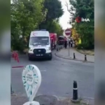 Büyükçekmece Mimar Sinan Sahili'nde toprak kayması meydana geldi