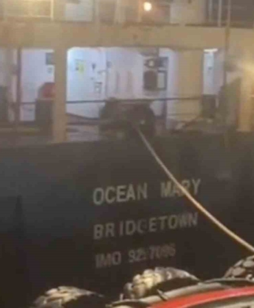 Çanakkale Boğazı'nda OCEAN MARY kuru yük gemisi arıza yaptı