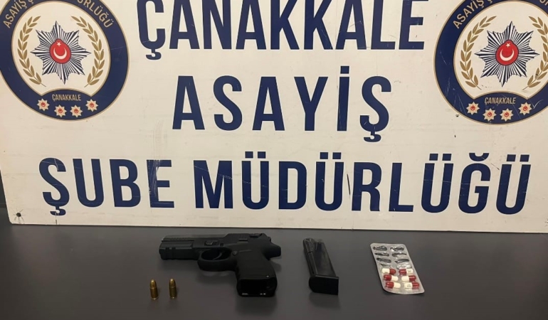 Çanakkale'de huzur uygulamalarında 8 şüpheli tutuklandı