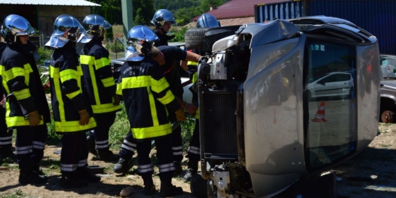 Çankırı'da otomobil kazası: 1 ölü, 6 yaralı
