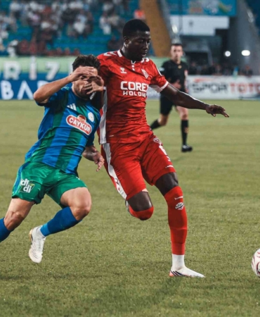 Çaykur Rizespor, Samsunspor'a 1-0 Yenik Durumda