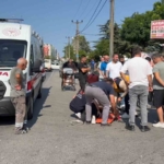 Çerkezköy'de motosiklet kazasında bir sürücü yaralandı