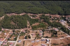 Çetibeli'nde orman ve yerleşim alanlarını ayıran yol projesi tamamlandı