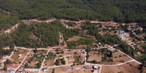 Çetibeli'nde orman ve yerleşim alanlarını ayıran yol projesi tamamlandı