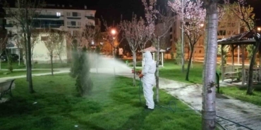 Çorum'da vektörel mücadele çalışmaları sürüyor