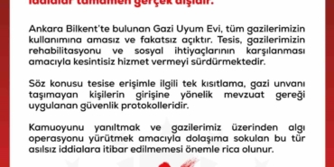 DMM, Ankara'daki gazi eylemcilerin Bilkent Uyum Evi'ne alınmadığı iddialarını yalanladı