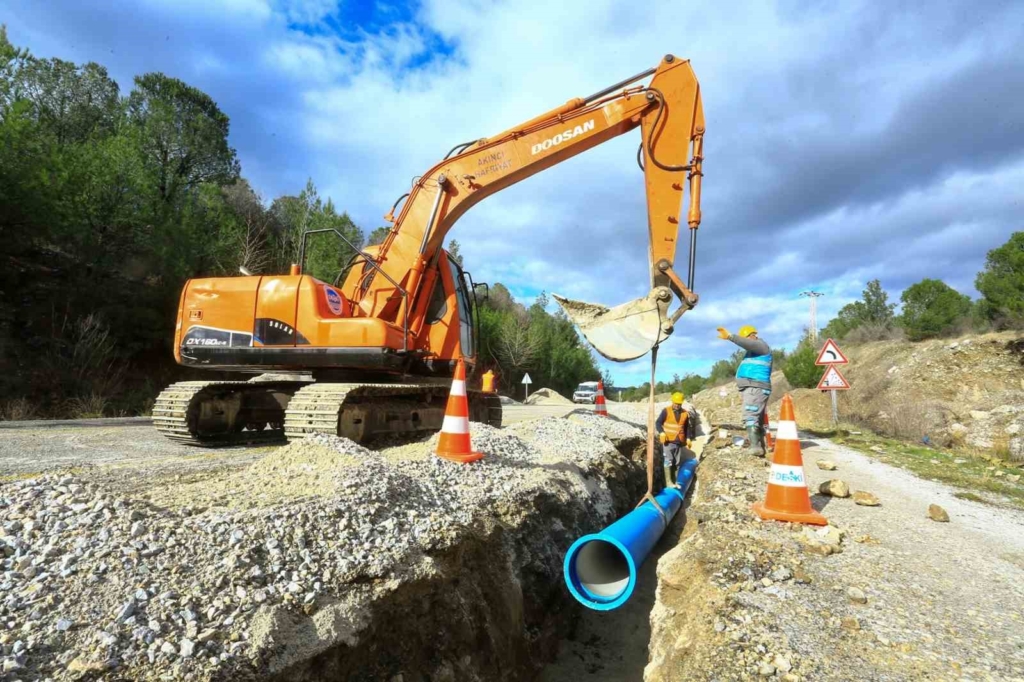 Denizli Honaz'da 32 milyon liralık içme suyu altyapı yatırımı