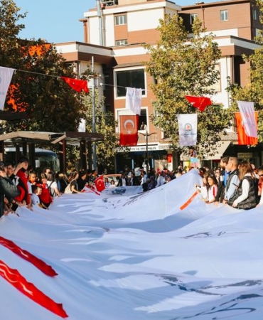 Denizli'de açık hava sineması etkinliği Çivril'de gerçekleştirildi