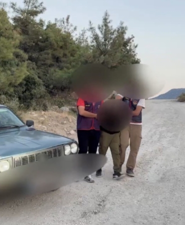 Denizli'de silahlı kız kaçırma şüphelisi ormanda yakalandı