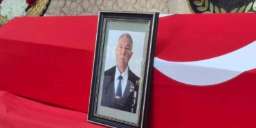 Didim'de Kıbrıs Gazisi Hayrettin Elik askeri törenle uğurlandı