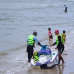 Didim'de jet ski ile düzensiz göçmen taşırken yakalandı