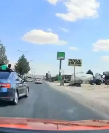 Diyarbakır'da çocukların tehlikeli yolculuğu kamerada