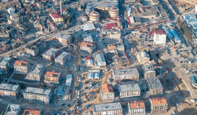 Düzce Gölyaka'da 140 TOKİ Konutu İnşaatı Devam Ediyor