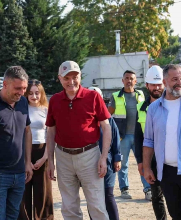 Düzce'de Cedidiye Kent Meydanı ve Spor Kampüsü İnşaatı Tamamlanıyor