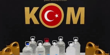 EDİRNE'DE SAHTE İÇKİ OPERASYONU