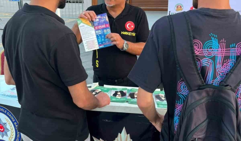 Elazığ'da Gastronomi Festivali'nde güvenlik bilgilendirmesi yapıldı
