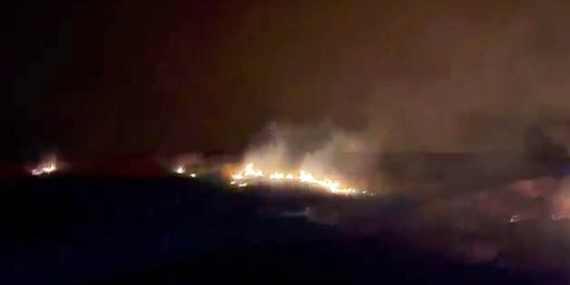 Elazığ'da dağlık alanda çıkan yangın kontrol altına alındı