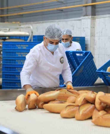 Elazığ'da günlük 20 bin ekmek üretiliyor