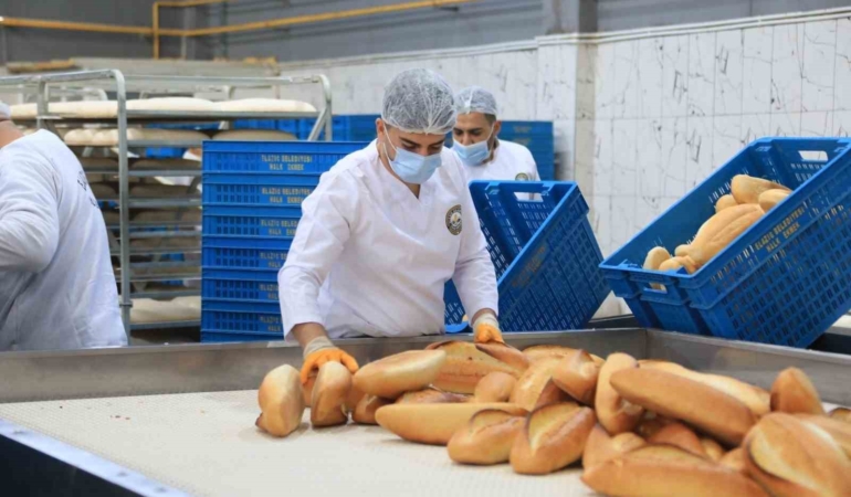 Elazığ'da günlük 20 bin ekmek üretiliyor