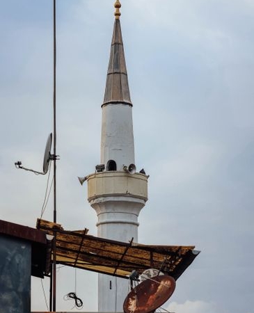 Emekli imam, çelik minare üretimine hayat verdi