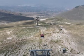 Erciyes'te teleferik keyfiyle kahvaltı imkanı