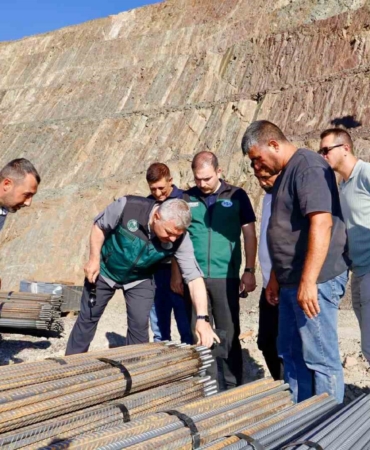 Erzincan Ballı Barajı ve Sulama Şantiyesi İncelendi