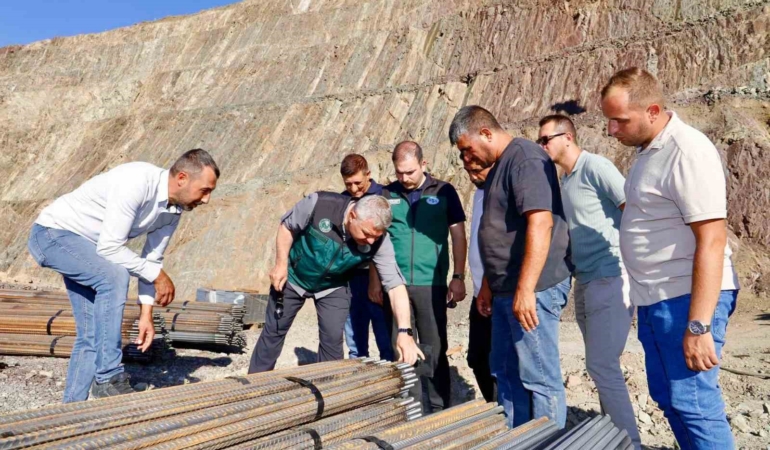 Erzincan Ballı Barajı ve Sulama Şantiyesi İncelendi