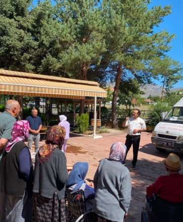 Erzincan'da 63 Yaşlıya Sağlık Eğitimi Verildi