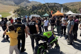 Erzincan'da Ergan Motofest Motosiklet Akrobasi Gösterisiyle Başladı