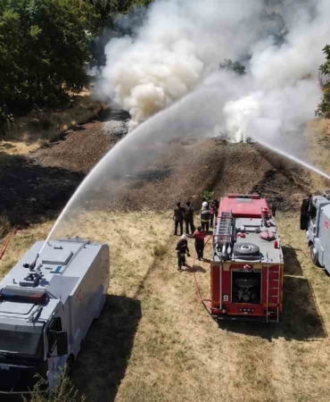 Erzincan'da Orman Yangını Tatbikatı Gerçekleştirildi