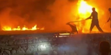 Erzincan'da samanlık yangını kontrol altına alındı